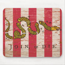 Join or Die Mousepad