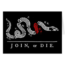 JOIN, or DIE New York cards
