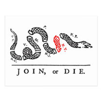 JOIN, or DIE New York postcards
