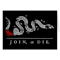 JOIN, or DIE North Carolina cards
