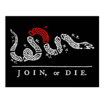 JOIN, or DIE Pennsylvania postcards