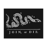 Join or Die postcards