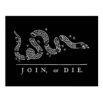 Join, or Die postcards