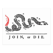 JOIN, or DIE South Carolina postcards