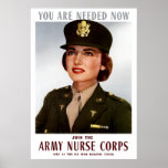 Join The Army Nurse Corps posters