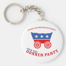 Join the Donner Party Keychain