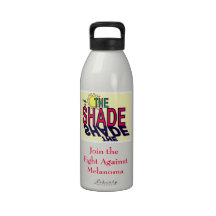 Join the fight against melanoma water bottles