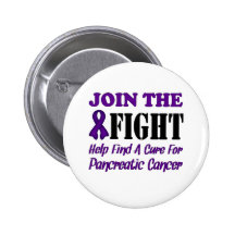 Join The Fight Find A Cure For Pancreatic Cancer Button