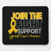 Join The Fight Support Appendix Cancer Awareness Mousepad