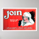 Join the Red Cross (US00027A) posters