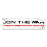 Join the War bumper stickers