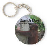 Joining Hands on Earth Day keychains