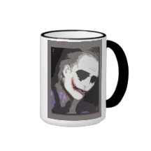 Joker card mugs