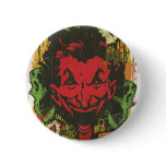 Joker Retro Comic Book Montage buttons
