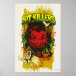 Joker Retro Comic Book Montage posters