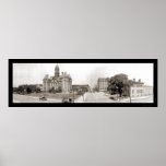 Joliet IL Courthouse Photo 1914 posters