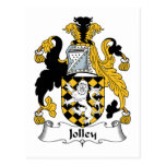 Jolley Family Crest Post Cards