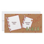 Jolly Christmas - Tree and Candy photo cards