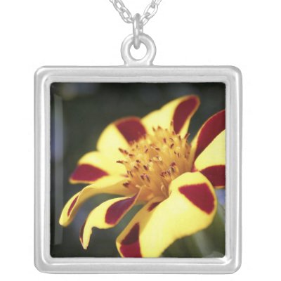 marigold necklaces