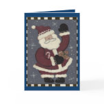 Jolly Old Saint Nick Christmas Card