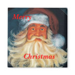 Jolly-Ole-Santa, Merry, Christmas magnet