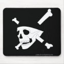 Jolly Roger #1 mousepads
