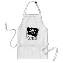 Jolly Roger Captain Aprons