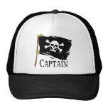 Jolly Roger Captain Mesh Hat