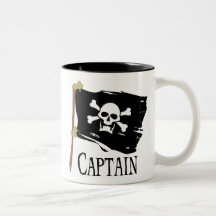 Jolly Roger Captain Mug