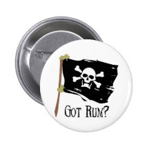 Jolly Roger Got Rum Button