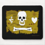 Jolly Roger Map #2 mousepads