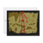 Jolly Roger Map #6 invitations