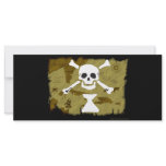 Jolly Roger Map  #9 Rack Card