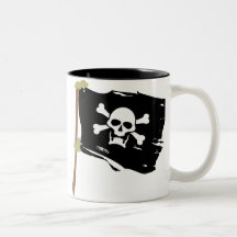 Jolly Roger Pirate Flag Coffee Mug