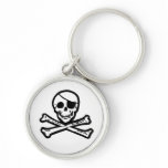 Jolly Roger Pirate Keychain