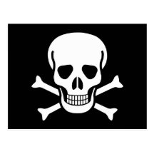 Jolly Roger Postcard