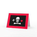 Jolly Roger Valentine Cards