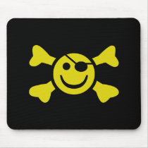 Jolly Smiley mousepads