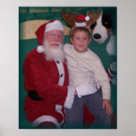 jon and santa posters
