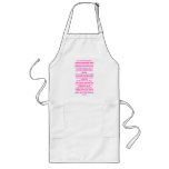 Jon Coe kitchen poem apron