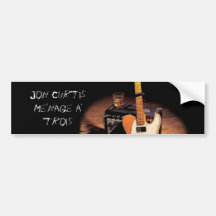 Jon Curtis Me'nage a' trois Bumper Stickers
