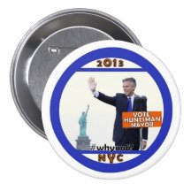 Jon Huntsman for NYC Mayor in 2013 Pin
