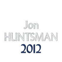 Jon HUNTSMAN for President 2012 Embroidered Shirt