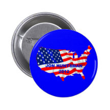 Jon Huntsman Pinback Button