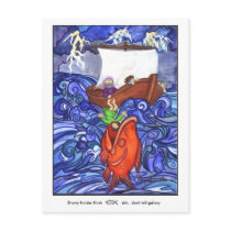 Jonah & the Big Fish postcard