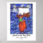 Jonah & the Big Fish Print-Customised
