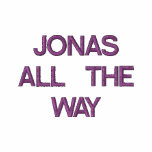 JONAS ALL THE WAY embroidered shirts