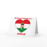 Jonas Greeting Card