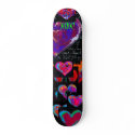 Jonathan and Jennas Heart skateboard!