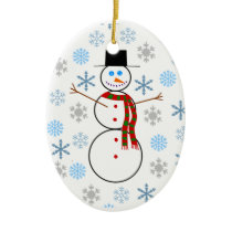 Jonathan P. Snowman Ornament ornaments